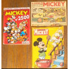 Lot Journal de Mickey spécial anniversaire N°2500 + 2 facs similés vintage