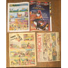 Lot Journal de Mickey spécial anniversaire N°2500 + 2 facs similés vintage