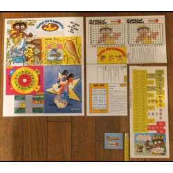 Journal de Mickey N°2142H avec valise de l'été Bamboula 1993 vintage