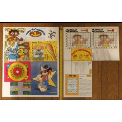 Journal de Mickey N°2142H avec valise de l'été Bamboula 1993 vintage