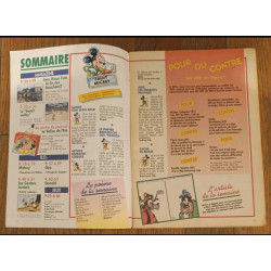 Journal de Mickey N°2142H avec valise de l'été Bamboula 1993 vintage