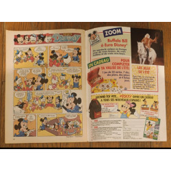 Journal de Mickey N°2142H avec valise de l'été Bamboula 1993 vintage