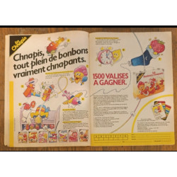 Journal de Mickey N°1722 avec cadeau Transfert Zorro 1985 vintage