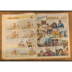 Journal de Mickey N°1722 avec cadeau Transfert Zorro 1985 vintage