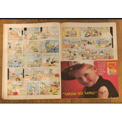 Journal de Mickey N°1722 avec cadeau Transfert Zorro 1985 vintage