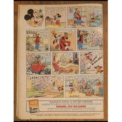 Journal de Mickey N°1722 avec cadeau Transfert Zorro 1985 vintage