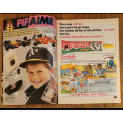Pif N°1066 avec grand Poster Batman 1989 vintage
