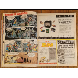 Pif N°1066 avec grand Poster Batman 1989 vintage
