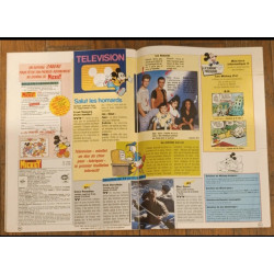 Journal de Mickey N°1895 avec cadeau livret ordinateurs 1988 vintage
