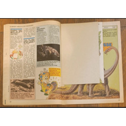 Journal de Mickey N°1713 avec cadeau Dinosaure 🦖 1985 vintage