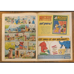 Journal de Mickey N°1713 avec cadeau Dinosaure 🦖 1985 vintage