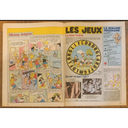 Journal de Mickey N°1713 avec cadeau Dinosaure 🦖 1985 vintage