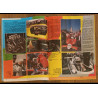 Journal de Mickey N°1469 avec cadeau poster géant Formule 1 jeu 1980 vintage