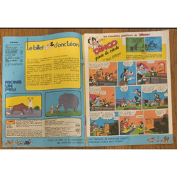 Journal de Mickey N°1469 avec cadeau poster géant Formule 1 jeu 1980 vintage