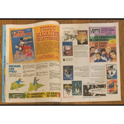 Journal de Mickey N°1469 avec cadeau poster géant Formule 1 jeu 1980 vintage
