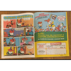 Journal de Mickey N°1469 avec cadeau poster géant Formule 1 jeu 1980 vintage