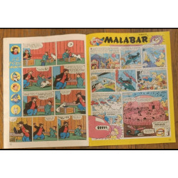 Journal de Mickey N°1469 avec cadeau poster géant Formule 1 jeu 1980 vintage