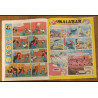 Journal de Mickey N°1469 avec cadeau poster géant Formule 1 jeu 1980 vintage
