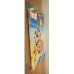 Journal de Mickey N°1469 avec cadeau poster géant Formule 1 jeu 1980 vintage
