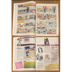 Lot de 2 Journaux de Mickey avec cadeaux vignettes panini découvertes N°1950 et 1998 Années 1989/1990 vintage