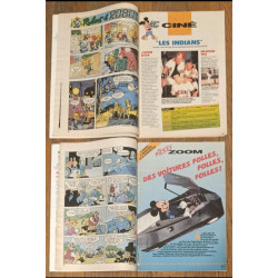 Lot de 2 Journaux de Mickey avec cadeaux vignettes panini découvertes N°1950 et 1998 Années 1989/1990 vintage