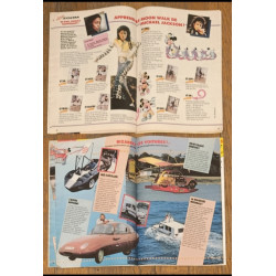 Lot de 2 Journaux de Mickey avec cadeaux vignettes panini découvertes N°1950 et 1998 Années 1989/1990 vintage