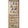 Lot de 2 Journaux de Mickey avec cadeaux vignettes panini découvertes N°1950 et 1998 Années 1989/1990 vintage