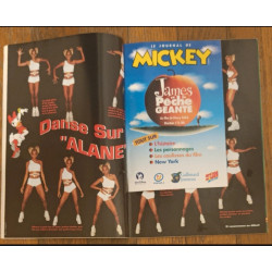 Journal de Mickey N°2348 avec cadeau livret James et la pêche géante 1997 vintage