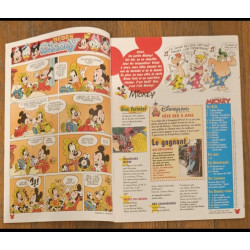 Journal de Mickey N°2348 avec cadeau livret James et la pêche géante 1997 vintage