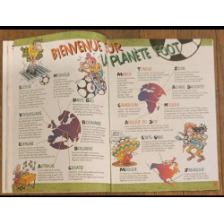 Journal de Mickey N°2398 avec cadeau coupe du monde 1998 ⚽ panneau d'affichage 1998 vintage