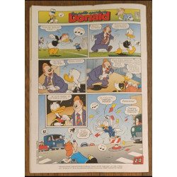Journal de Mickey N°2398 avec cadeau coupe du monde 1998 ⚽ panneau d'affichage 1998 vintage