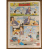Journal de Mickey N°2398 avec cadeau coupe du monde 1998 ⚽ panneau d'affichage 1998 vintage