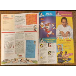 Journal de Mickey N°2396 avec cadeau poster géant équipe de France Football ⚽ 1998 vintage