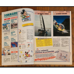 Journal de Mickey N°2098 avec cadeau Super pot à crayons + fiches 1992 vintage