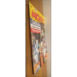 Journal de Mickey N°2396 avec cadeau poster géant équipe de France Football ⚽ 1998 vintage