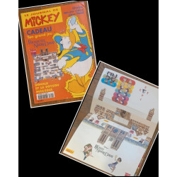 Journal de Mickey N°2322 avec cadeau jeu Le Bossu de notre dame 1996 vintage