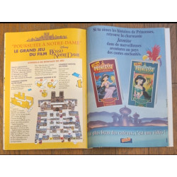 Journal de Mickey N°2322 avec cadeau jeu Le Bossu de notre dame 1996 vintage