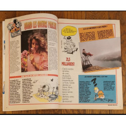 Journal de Mickey N°2098 avec cadeau Super pot à crayons + fiches 1992 vintage