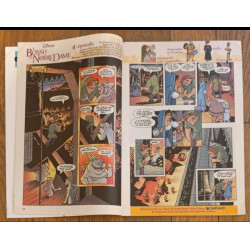 Journal de Mickey N°2322 avec cadeau jeu Le Bossu de notre dame 1996 vintage
