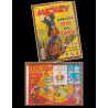 Journal de Mickey N°2356 avec cadeau Le Bossu de notre dame jeu de piste 1997 vintage