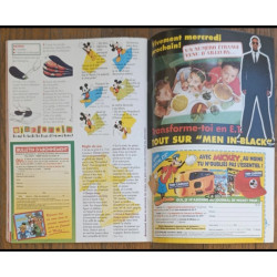Journal de Mickey N°2356 avec cadeau Le Bossu de notre dame jeu de piste 1997 vintage