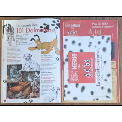 Journal de Mickey N°2337 avec cadeau jeu 101 dalmatiens 1997 vintage