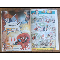 Journal de Mickey N°2337 avec cadeau jeu 101 dalmatiens 1997 vintage