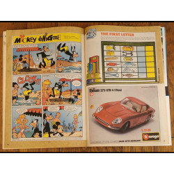 Journal de Mickey N°2098 avec cadeau Super pot à crayons + fiches 1992 vintage