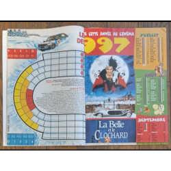 Journal de Mickey N°2324 avec cadeau calendrier films 1997 vintage