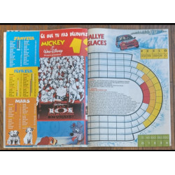 Journal de Mickey N°2324 avec cadeau calendrier films 1997 vintage