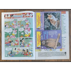 Journal de Mickey N°2324 avec cadeau calendrier films 1997 vintage