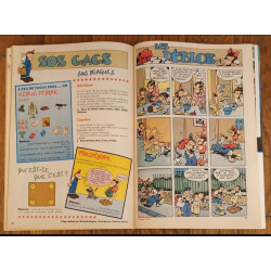 Journal de Mickey N°2098 avec cadeau Super pot à crayons + fiches 1992 vintage