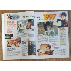 Journal de Mickey N°2324 avec cadeau calendrier films 1997 vintage