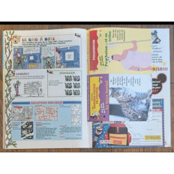 Journal de Mickey N°2324 avec cadeau calendrier films 1997 vintage
